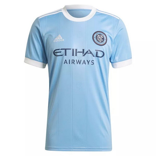 Tailandia Camiseta New York City Primera equipo 2021-22 Azul